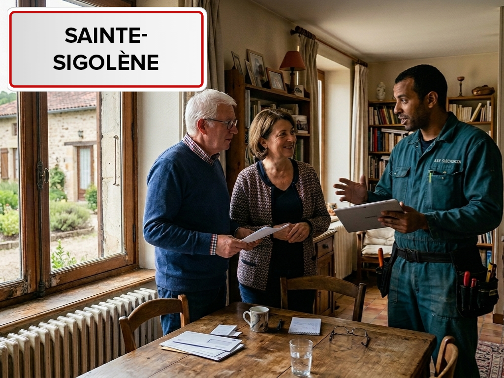 Installation de pompe à chaleur à Sainte-Sigolène (43600) en Haute-Loire